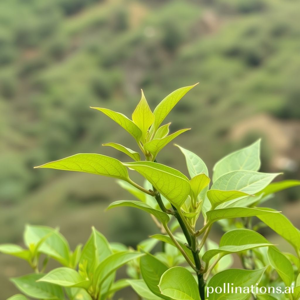 what does a tea plant look like